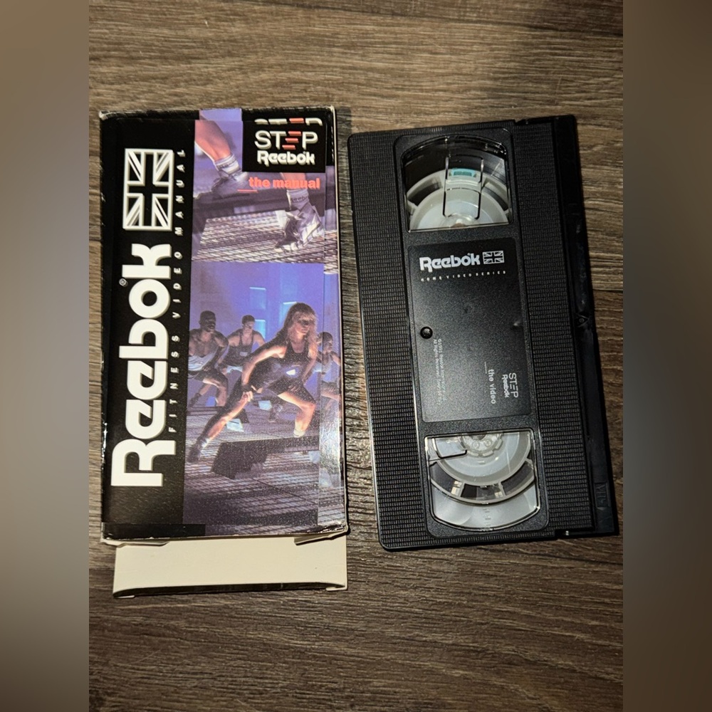 "Step Reebok: The Video" Gin Miller VHS Tape